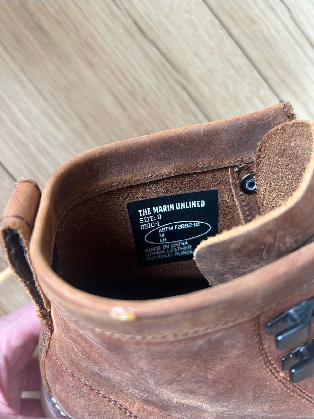 Brunt “The Marin” Unlined Boots – Size 9 (Men’s) - Picture 8 of 9